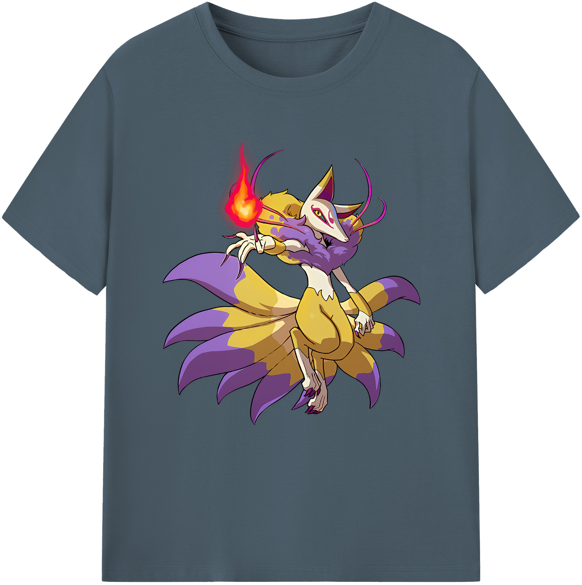 （画像用） 妖怪ウォッチ Yo-kai Watch 綿100％半袖Tシャツ（フロントプリント）